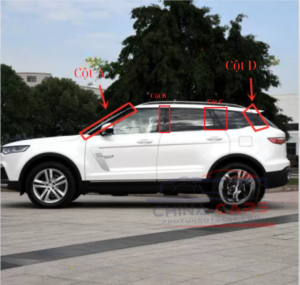 Bộ ốp cột A-B-C-D